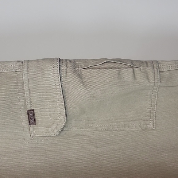 STANLEY Workwear Khaki Flannel Lined Utility Cargo Pants - 40x30 - Picture 5 of 16